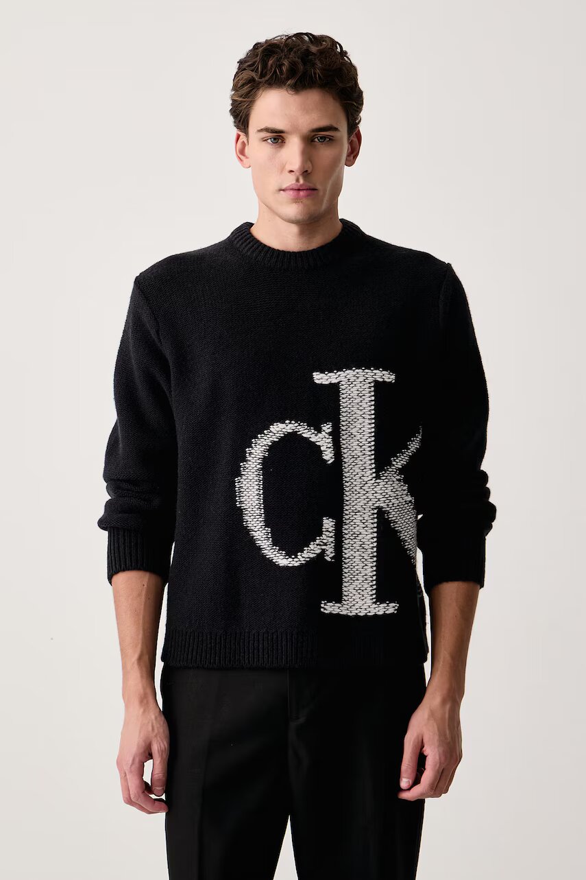 Calvin Klein Jeans pulover pentru bărbați din lână