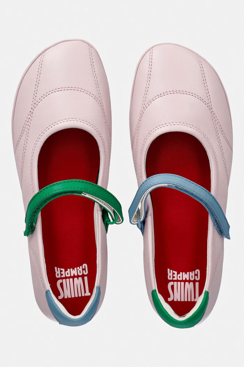 Camper balerini din piele TWS