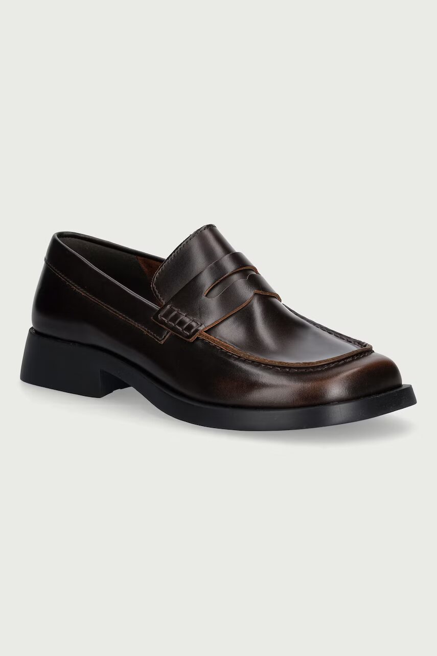 Camper loafers slip-on pentru femei din piele Donna