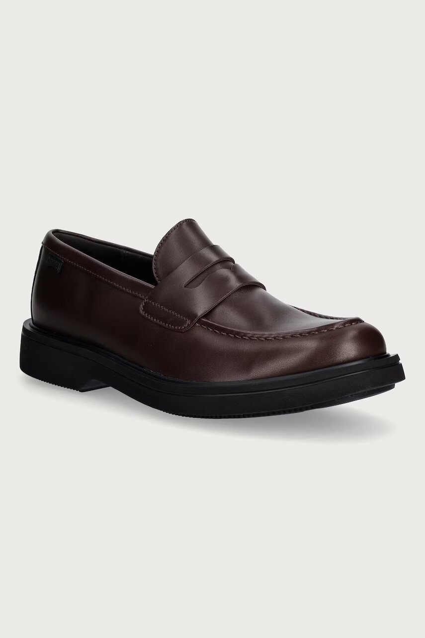 Camper mocasini pentru bărbați din piele Norman