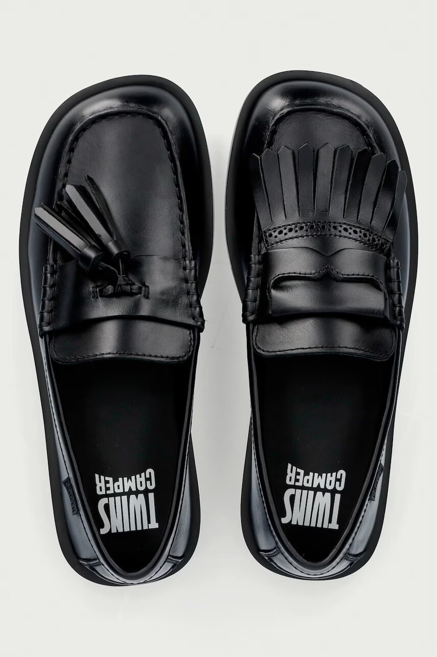 Camper mocasini pentru bărbați din piele TWS
