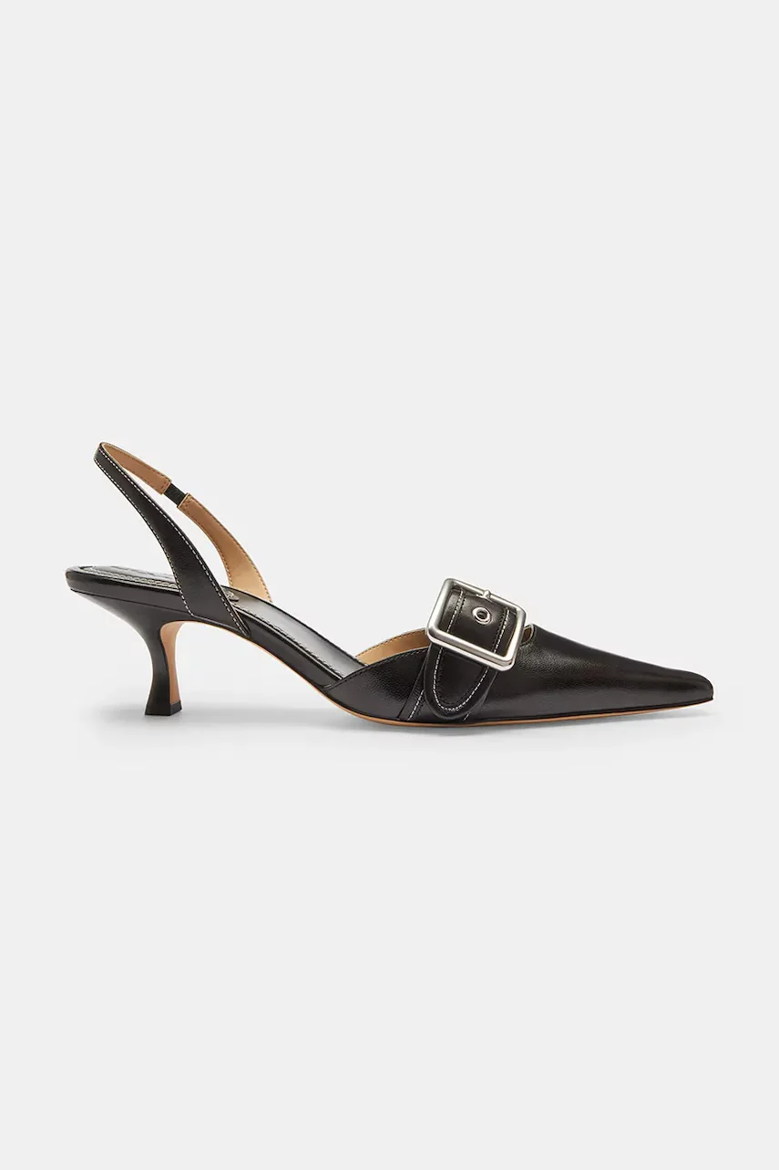 Coach pantofi cu toc stiletto din piele Margot Slingback