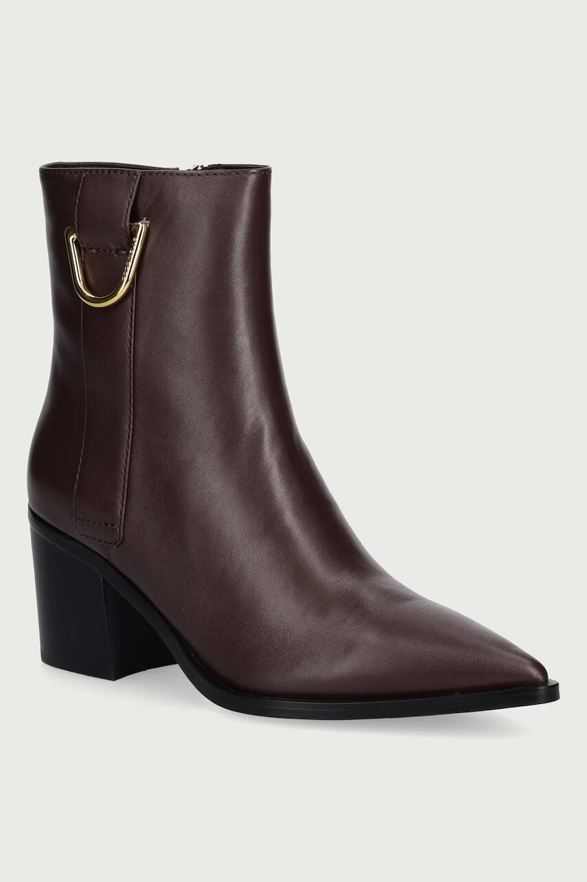 Coccinelle botine pentru femei din piele