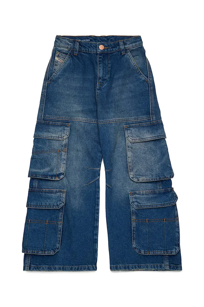 Diesel blugi pentru copii D-ARGJX-CARGO-S-J TROUSERS
