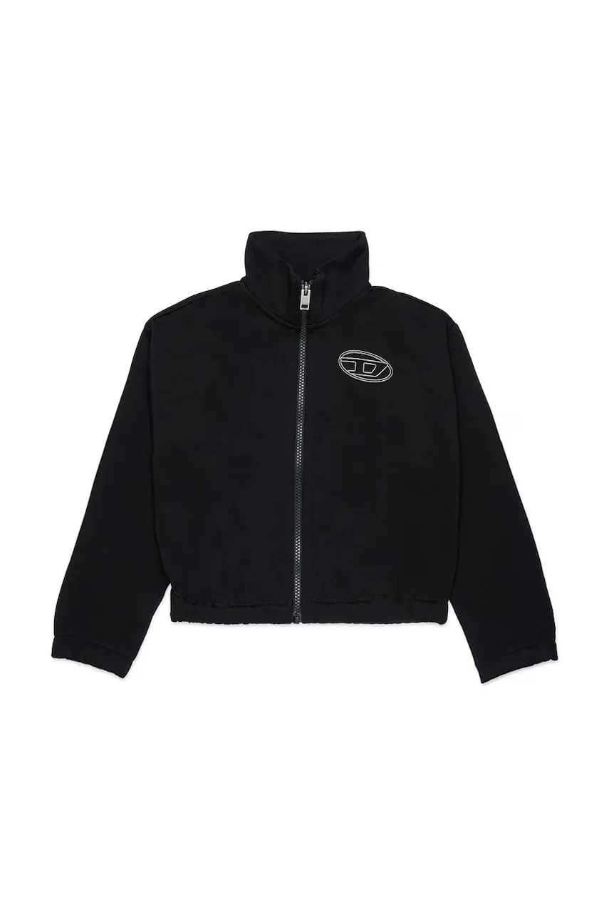 Diesel hanorac cu fermoar pentru copii cu bumbac SALILA SWEAT-SHIRT