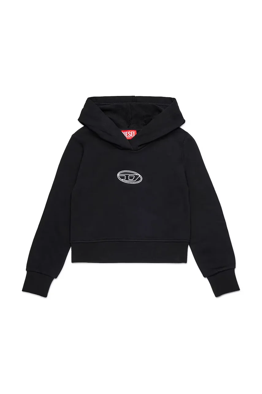 Diesel hanorac de bumbac pentru copii SASYHOOD SWEAT-SHIRT