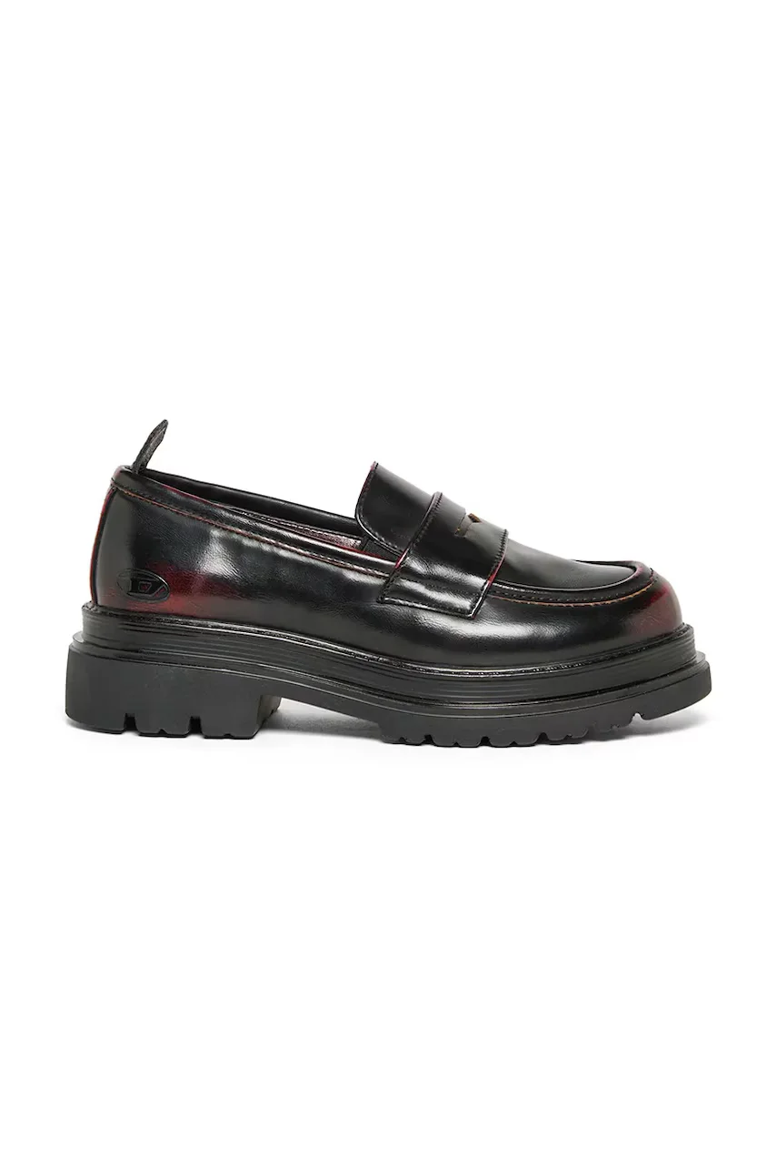 Diesel mocasini pentru copii D-SLAWEU-ABR LOAFER