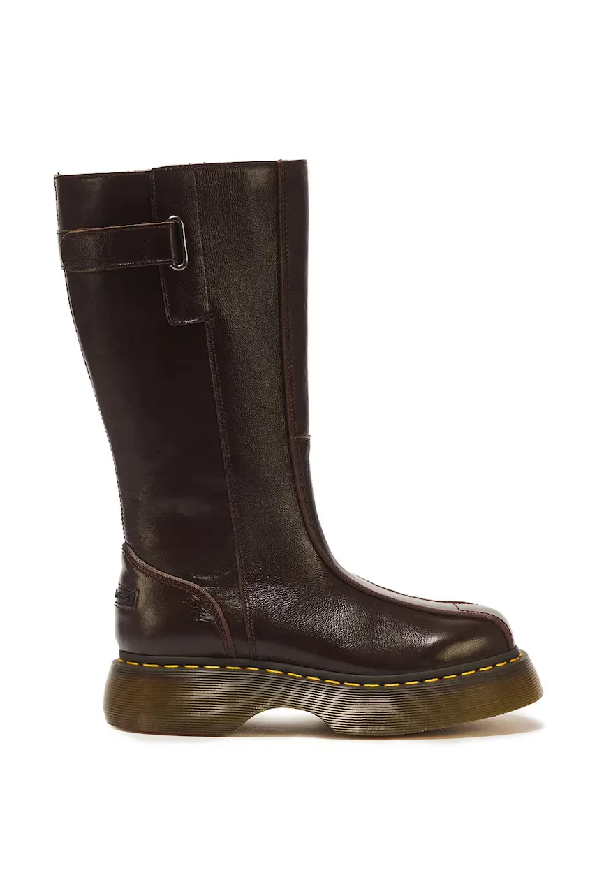 Dr. Martens cizme pentru femei din piele Buzz Hi