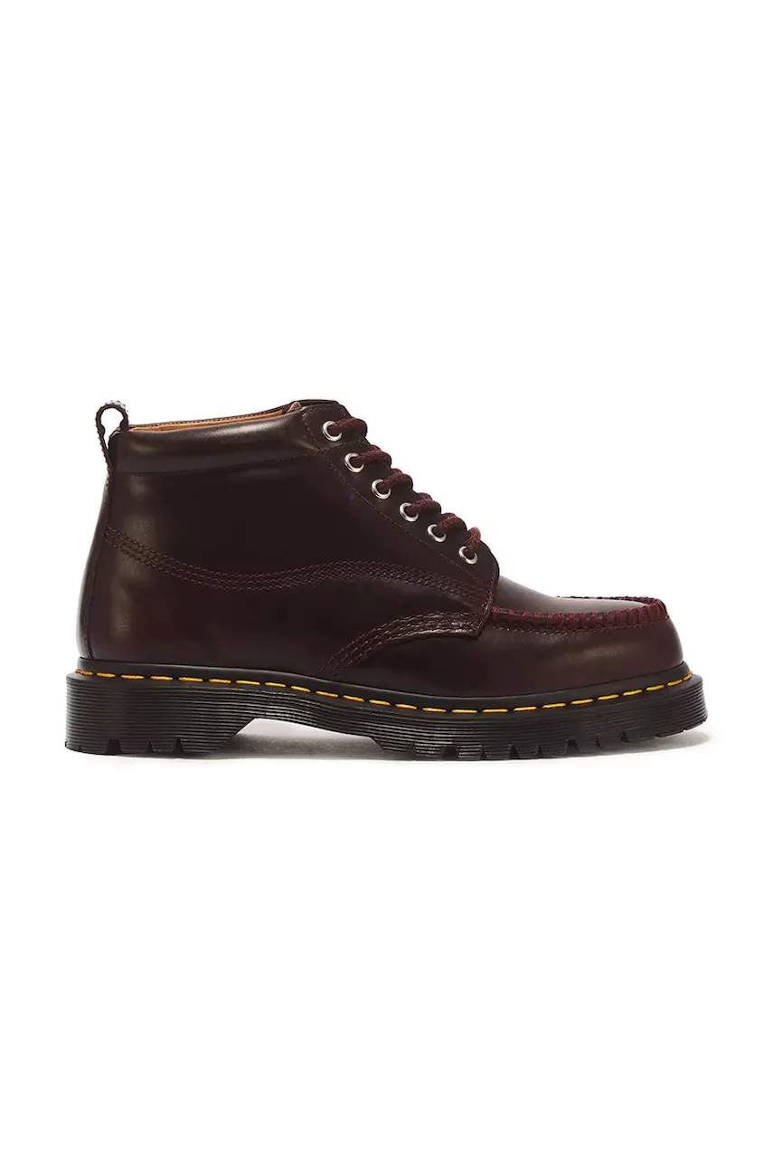 Dr. Martens ghete de drumeție din piele Lowell Chukka