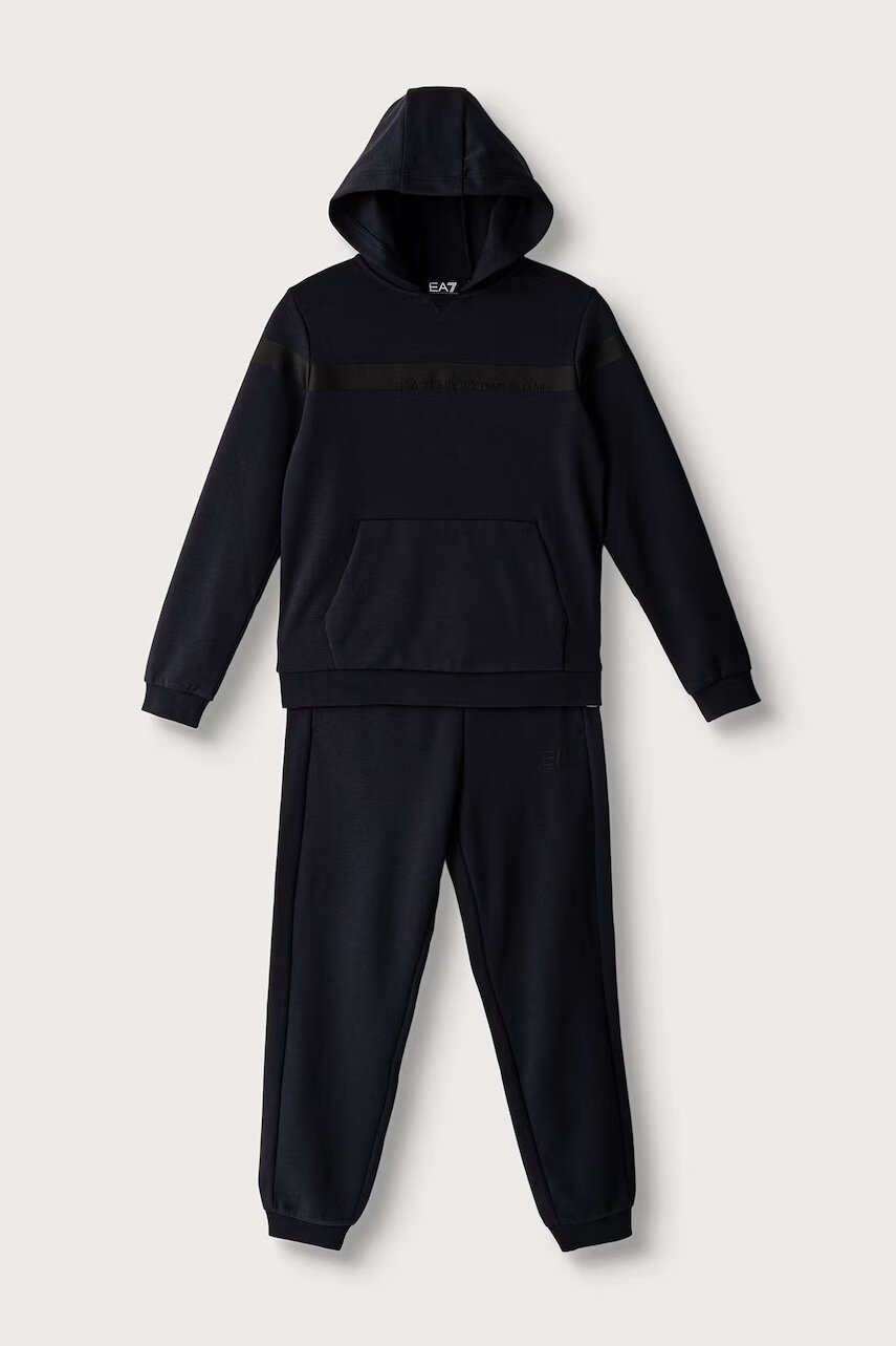 EA7 Emporio Armani compleu de trening pentru copii cu bumbac