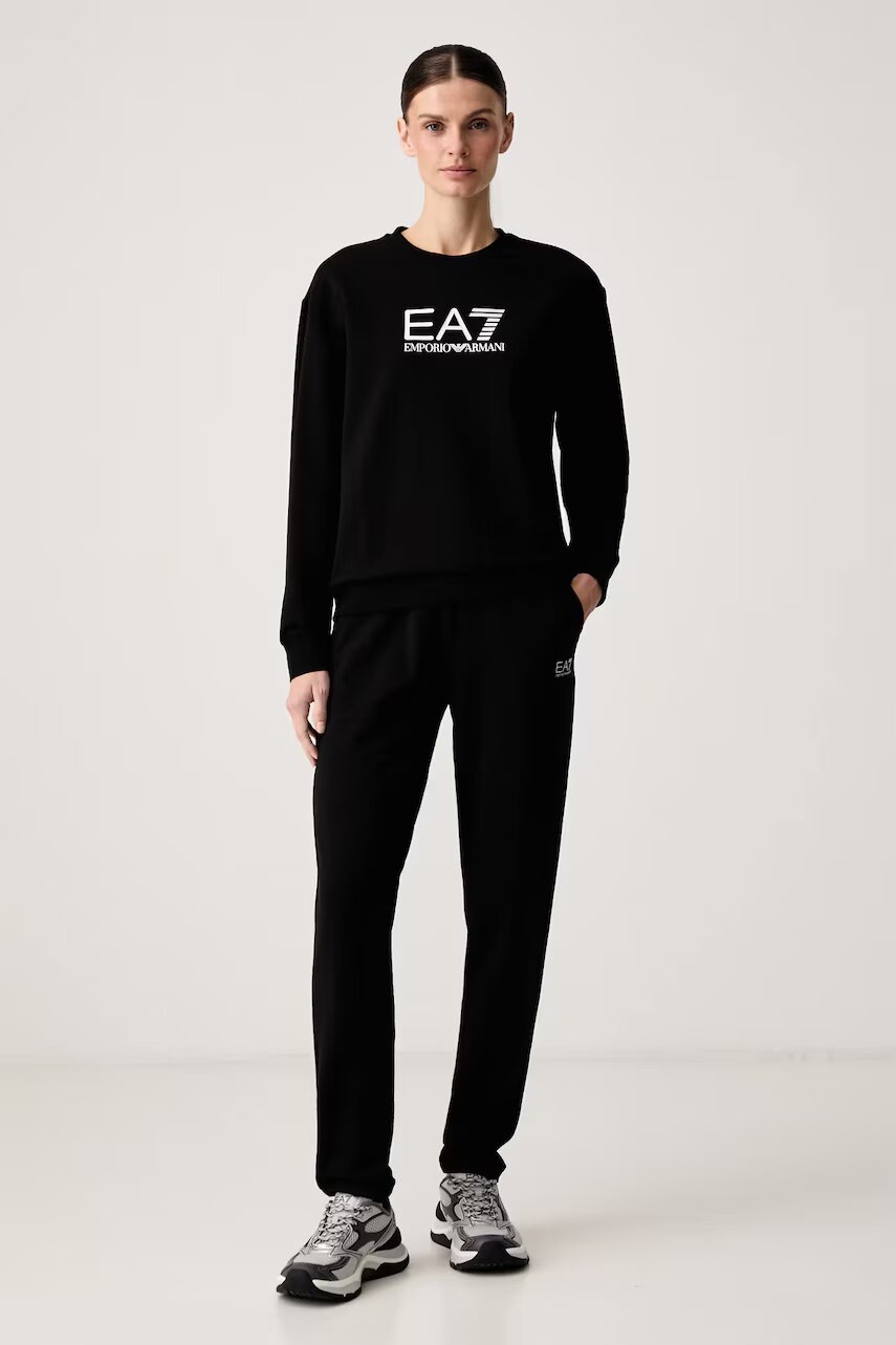 EA7 Emporio Armani compleu de trening pentru femei din bumbac cu elastan