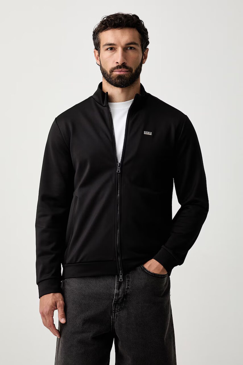EA7 Emporio Armani hanorac cu fermoar pentru bărbați