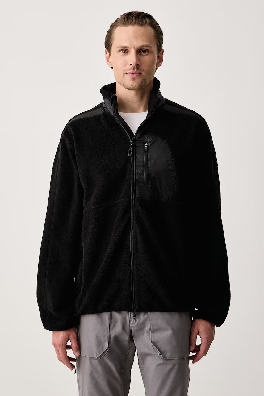 EA7 Emporio Armani hanorac din polar pentru bărbați