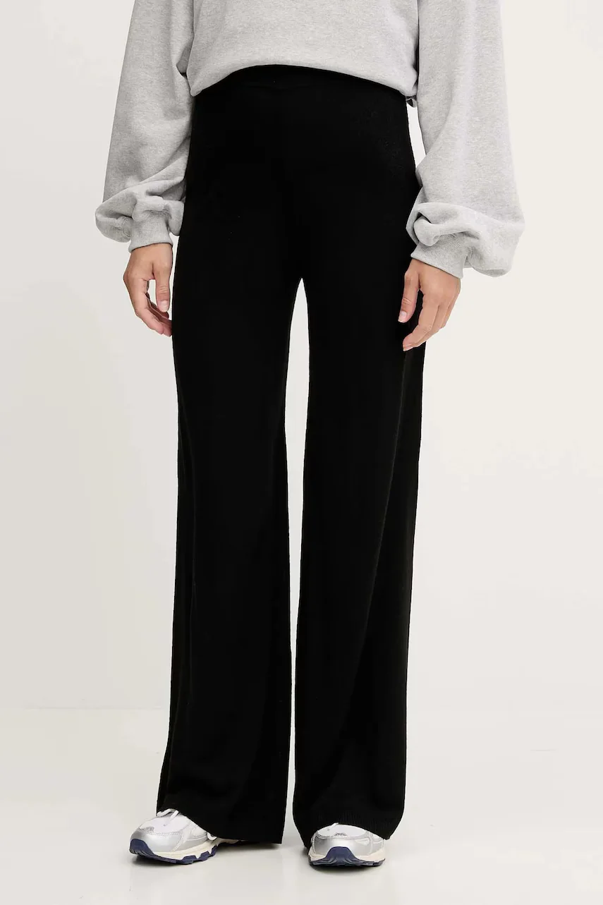 EA7 Emporio Armani pantaloni cu lână