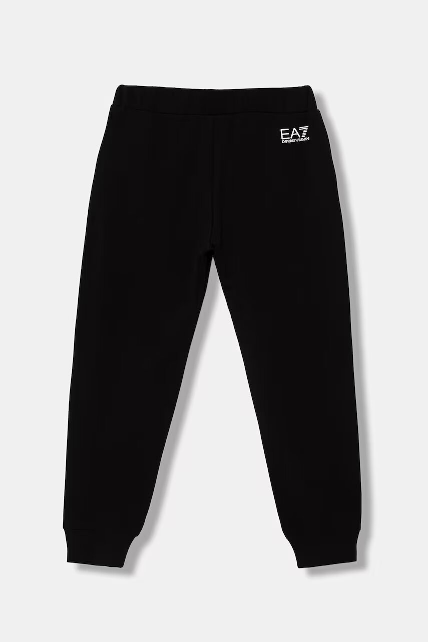 EA7 Emporio Armani pantaloni de trening pentru copii din bumbac cu elastan
