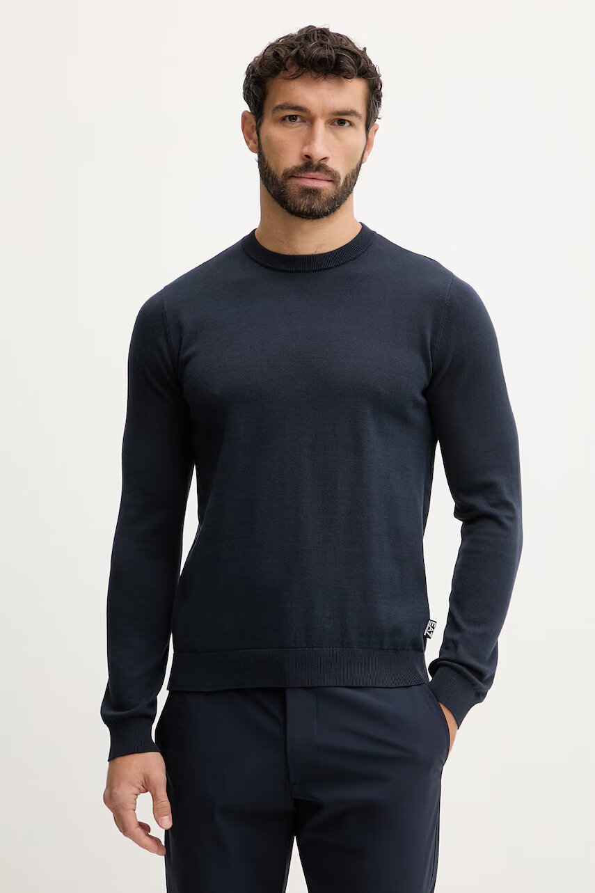 EA7 Emporio Armani pulover de bumbac