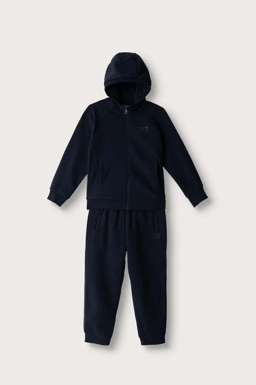 EA7 Emporio Armani set de trening pentru copii cu bumbac