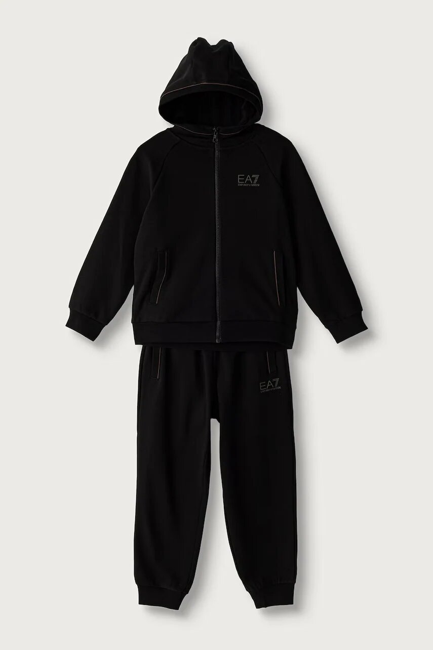 EA7 Emporio Armani set de trening pentru copii cu bumbac