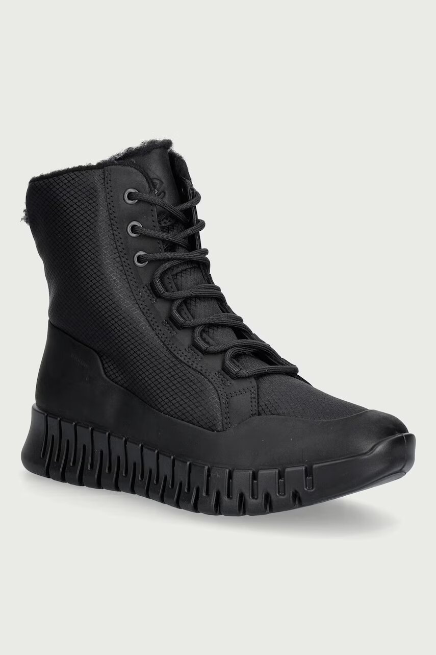 ECCO botine pentru femei din piele Gruuv W