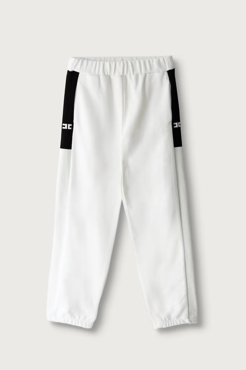 Elisabetta Franchi pantaloni de trening pentru copii din bumbac