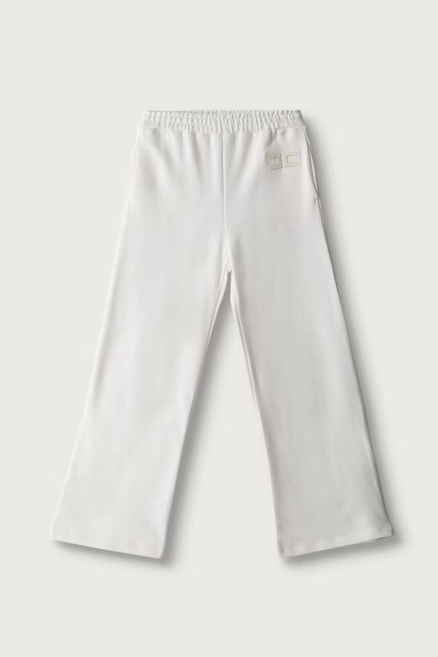 Elisabetta Franchi pantaloni de trening pentru copii din bumbac