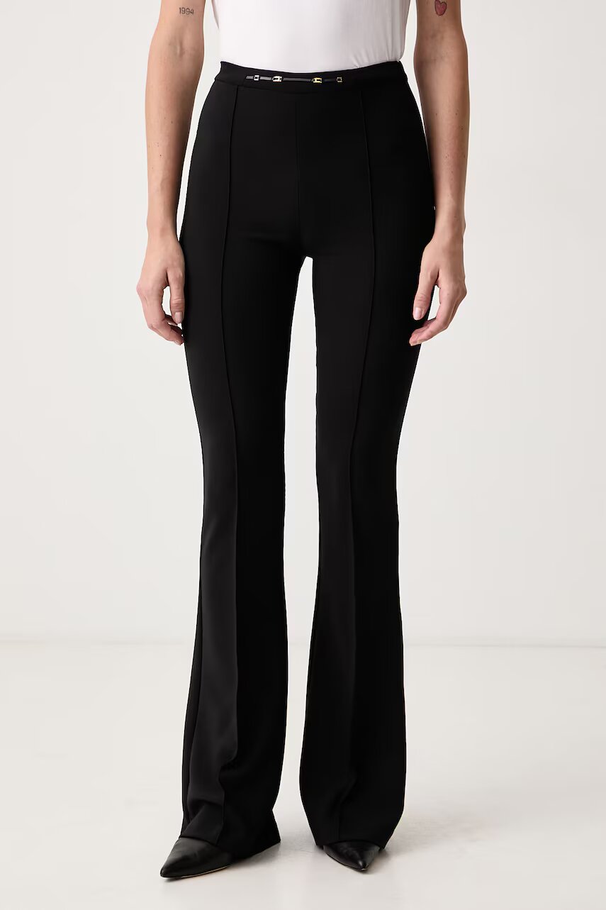 Elisabetta Franchi pantaloni evazați flare pentru femei