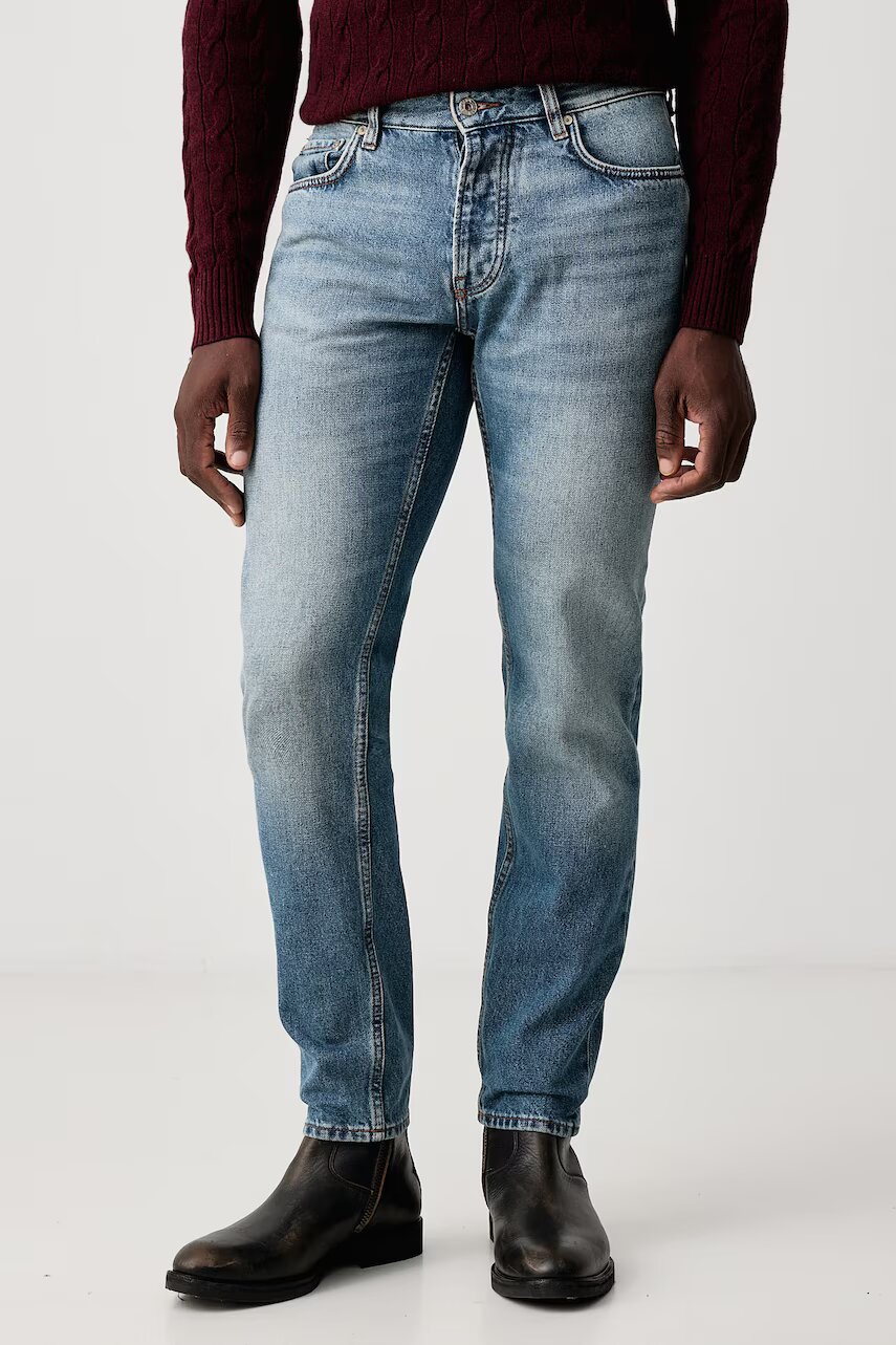 Emporio Armani blugi regular pentru bărbați