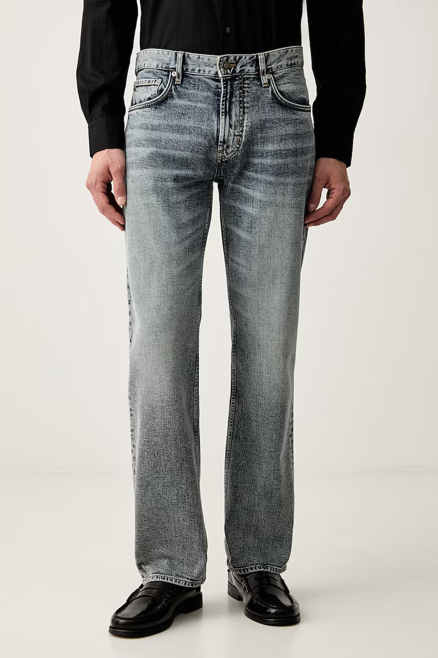 Emporio Armani blugi straight pentru bărbați