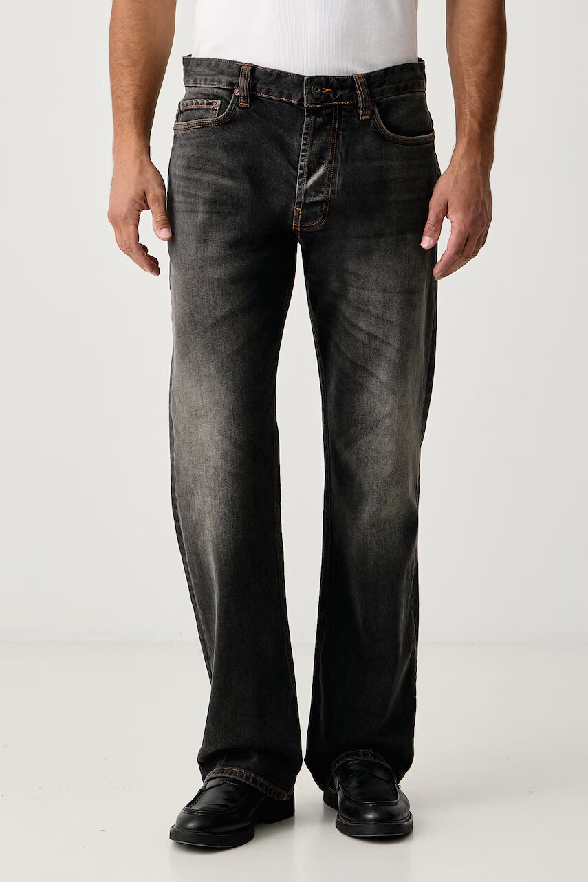 Emporio Armani blugi straight pentru bărbați