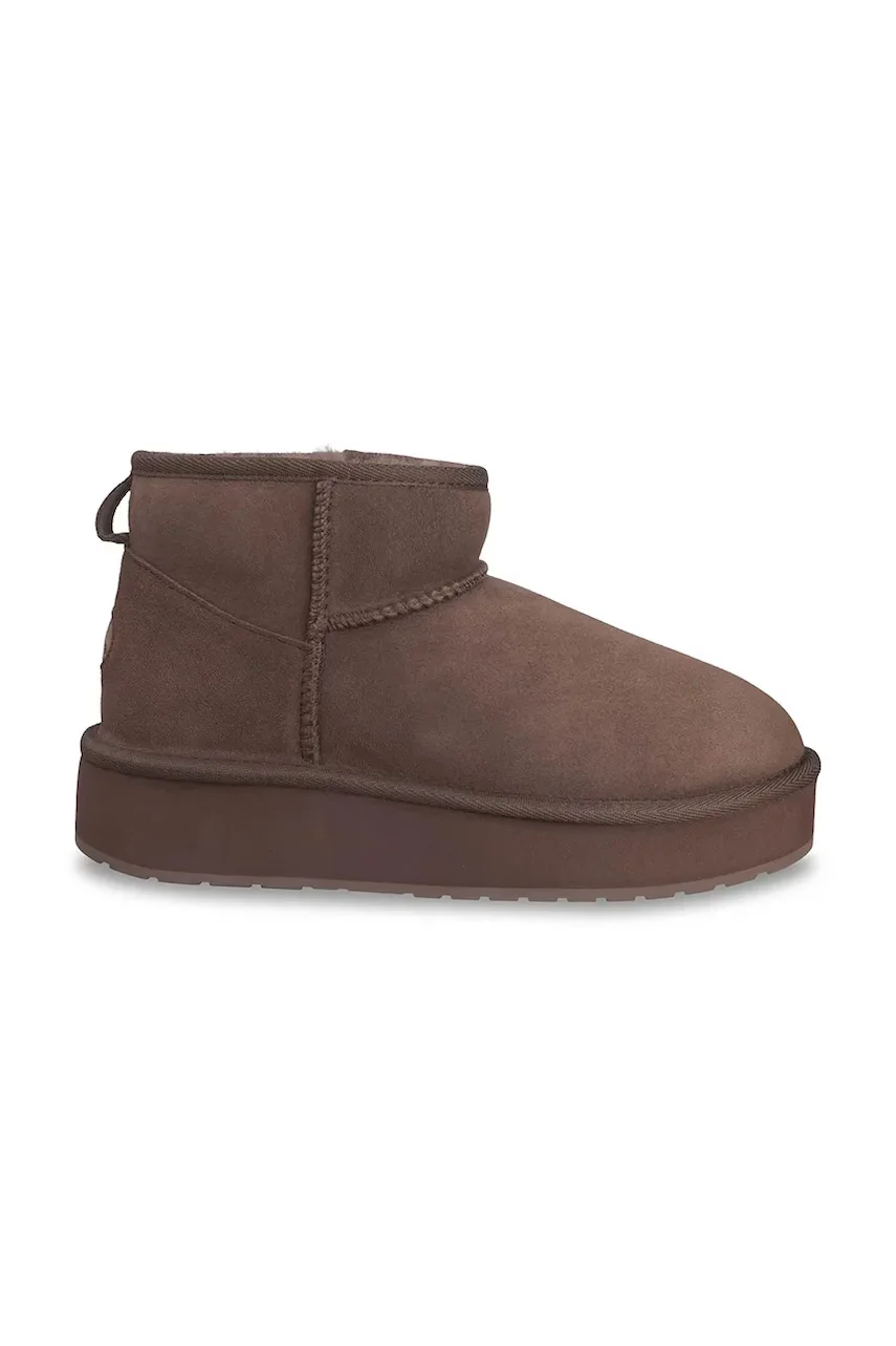 Emu Australia Stinger Micro Flatform 2.0 cizme de zăpadă pentru femei din piele întoarsă