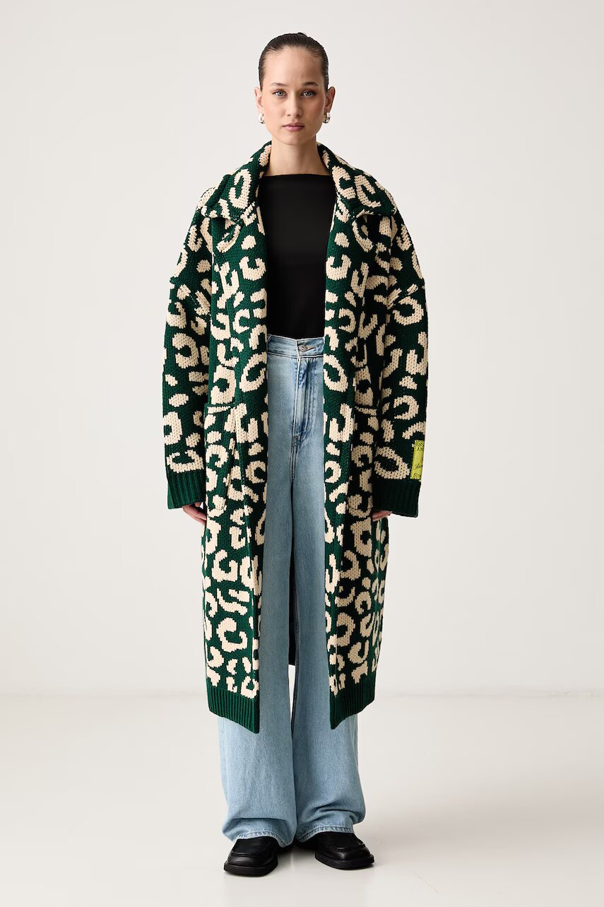 Essentiel Antwerp cardigan pentru femei cu amestec de lână Keo