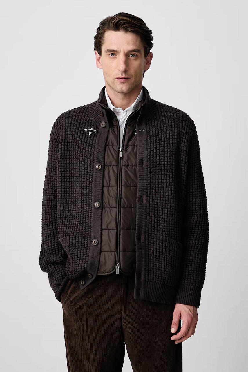 FAY cardigan pentru bărbați din lână
