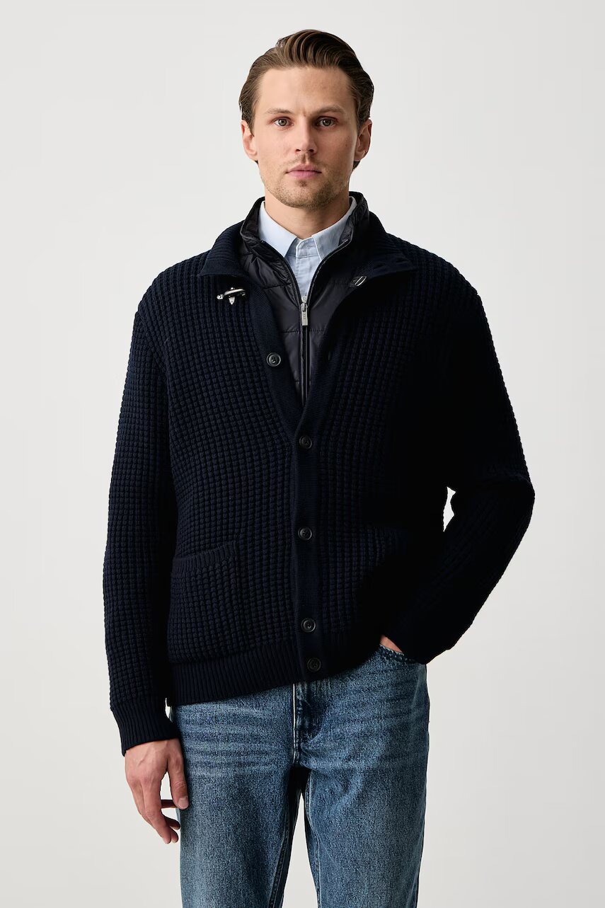 FAY cardigan pentru bărbați din lână