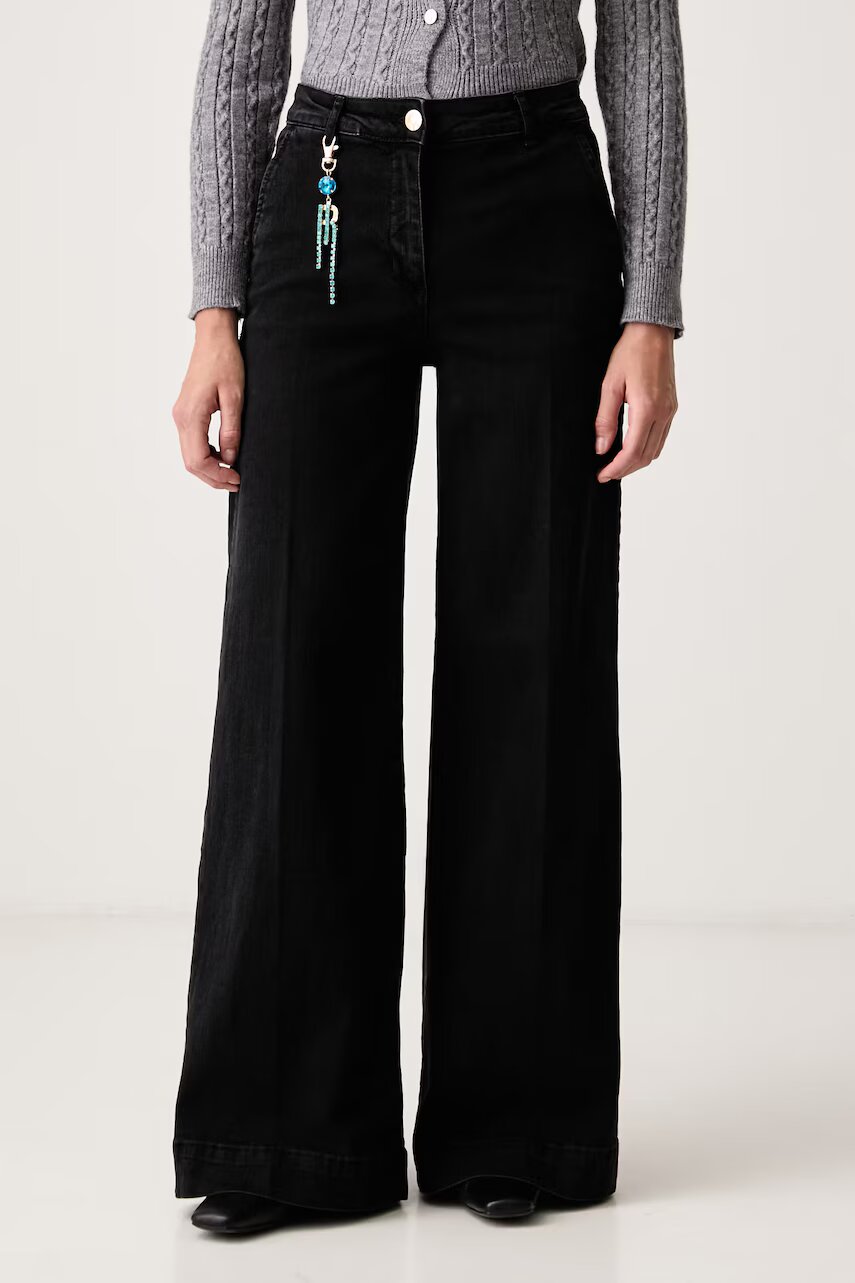 Fracomina blugi wide leg pentru femei