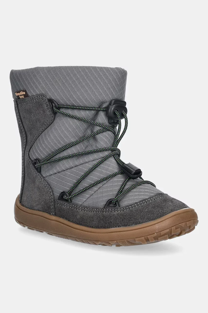 Froddo cizme de zăpadă pentru copii BAREFOOT TEX TRACK WOOL