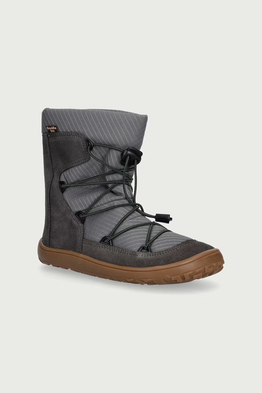 Froddo cizme de zăpadă pentru copii BAREFOOT TEX TRACK WOOL