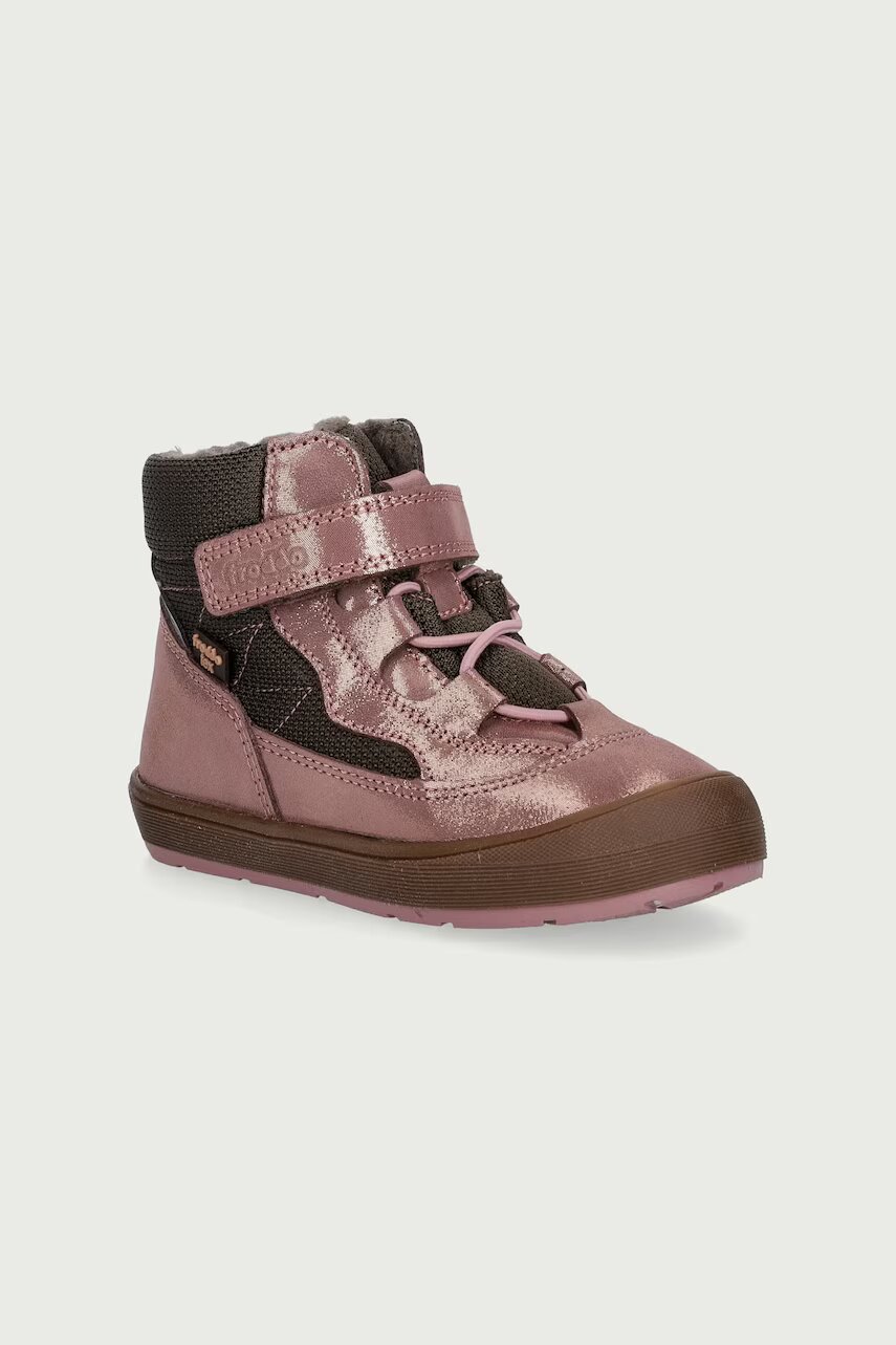 Froddo încălțăminte de iarnă pentru copii din piele OLLIE LUMI TEX WOOL