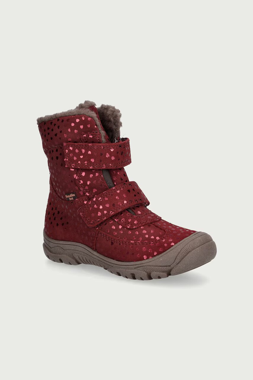 Froddo încălțăminte pentru copii din piele LINZ WOOL TEX HIGH