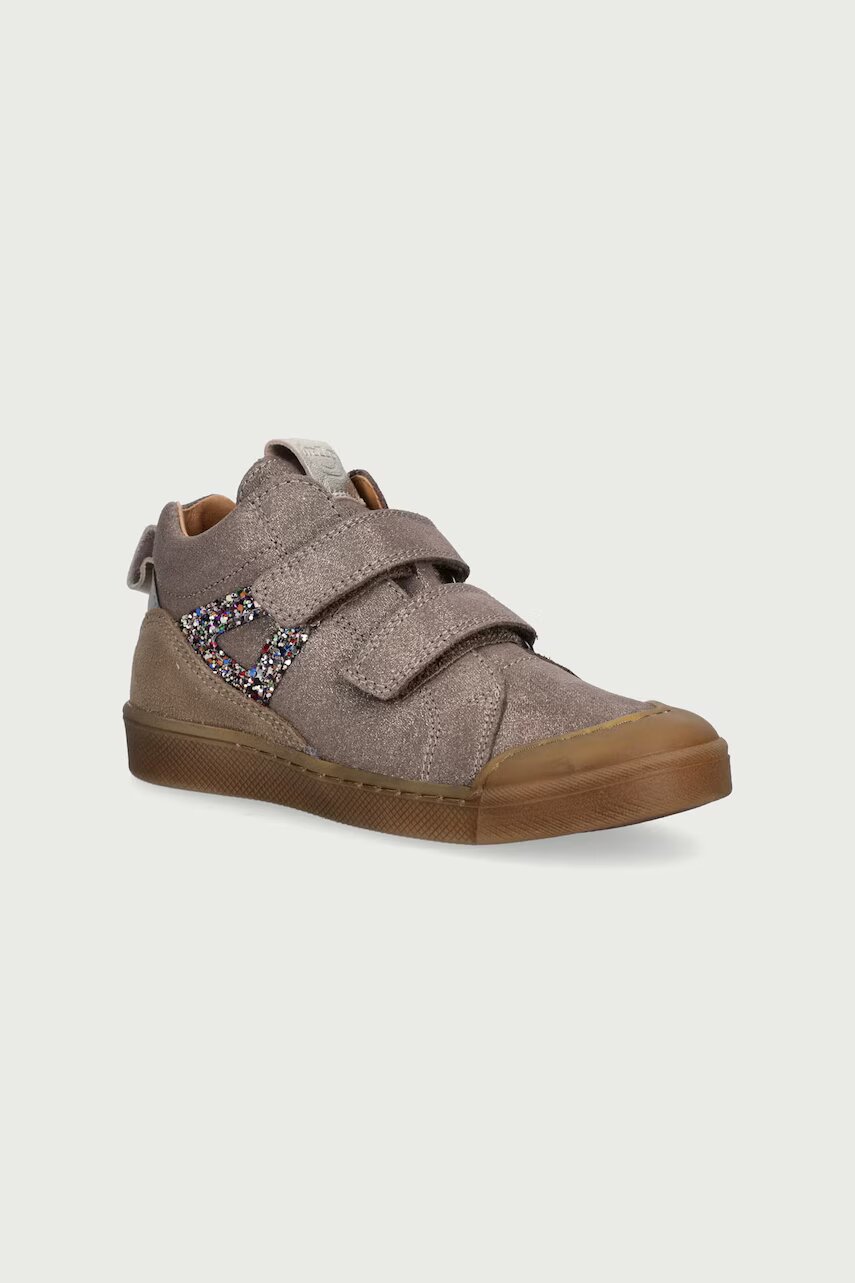 Froddo pantofi pentru copii din piele întoarsă ROSARIO HIGH-TOP