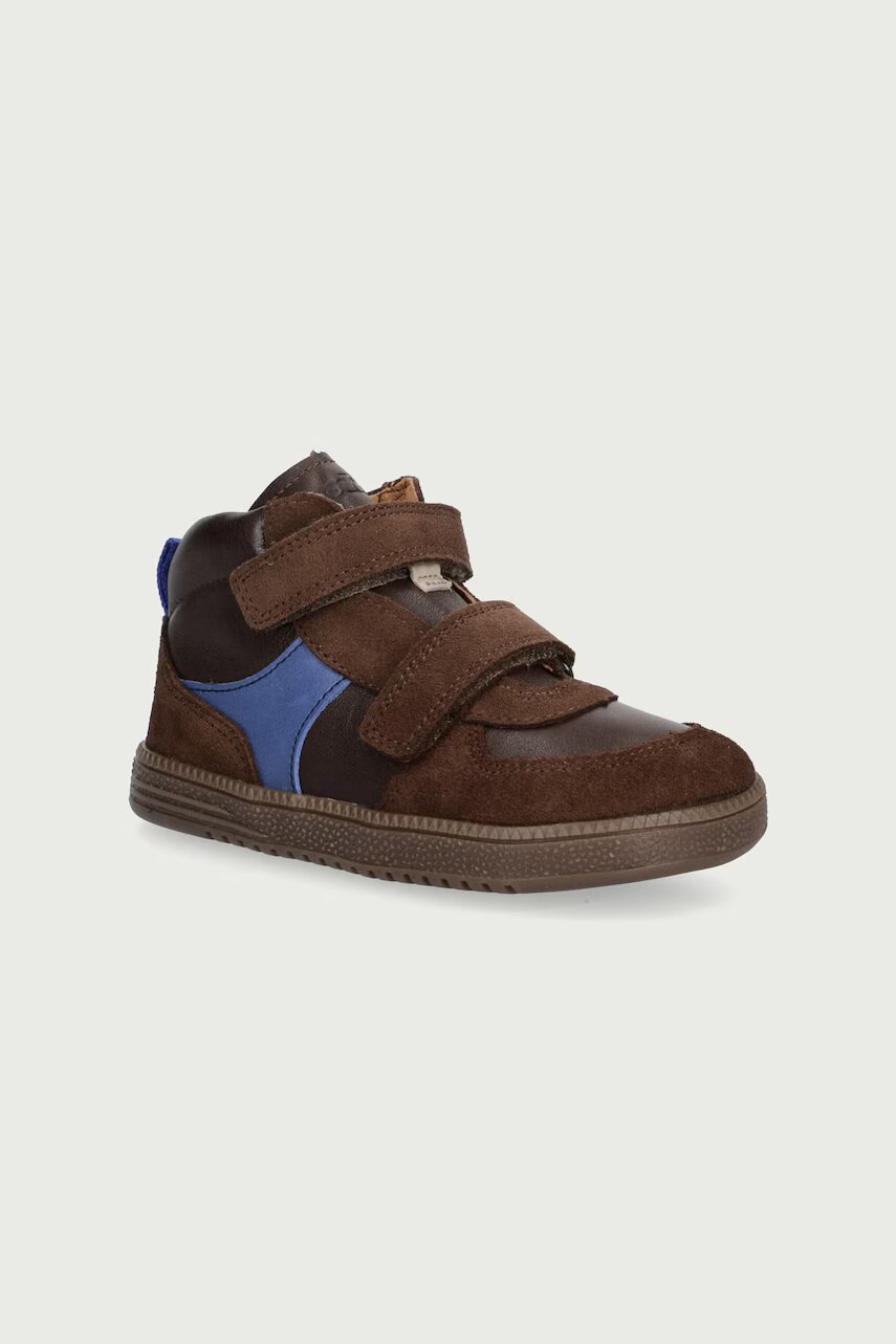 Froddo pantofi pentru copii din piele LOOP HIGH-TOPS BAREFOOT