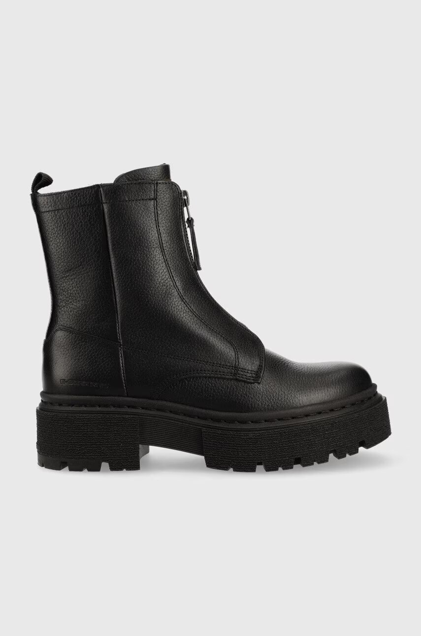 G-Star cizme de piele Kafey Pfm