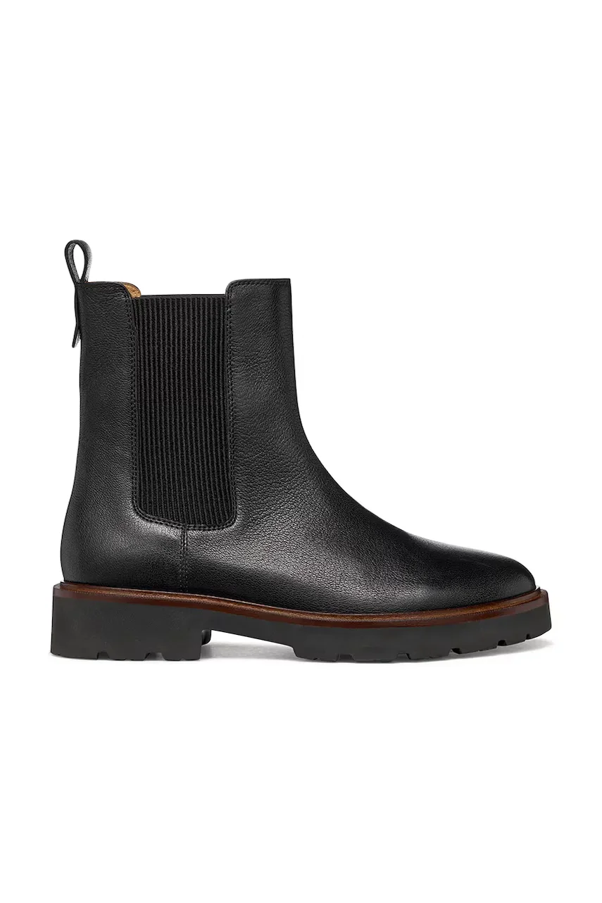 Geox botine pentru femei din piele D NORIZE