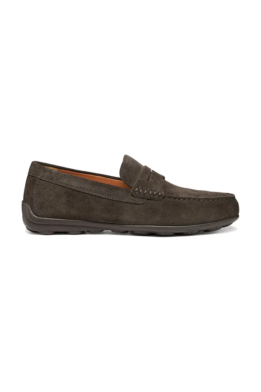 Geox mocasini pentru bărbați din piele întoarsă U SPHERICA EC16 B