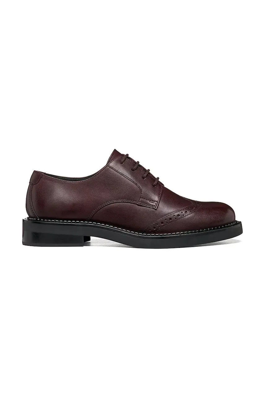 Geox pantofi Oxford pentru femei din piele D SERILDA