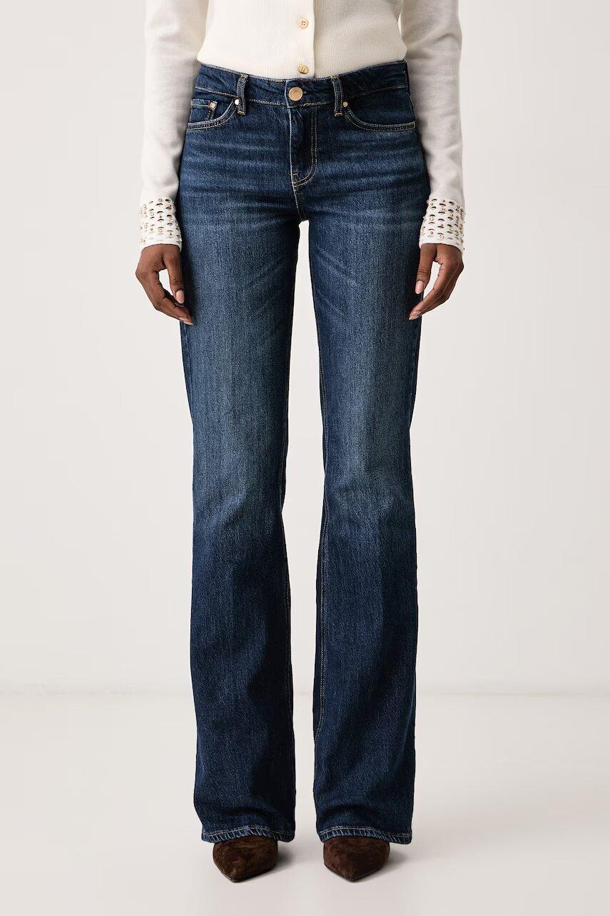 Guess blugi flared pentru femei BEVERLY