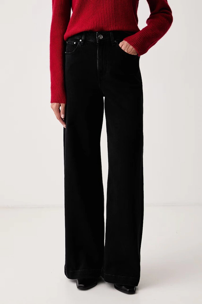 Guess blugi wide leg pentru femei
