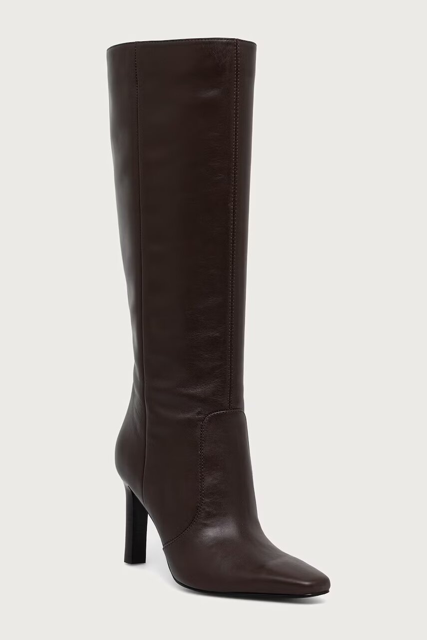 Guess cizme pentru femei din piele HARTLIN