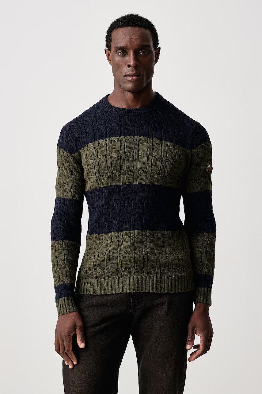 Hackett London pulover pentru bărbați din bumbac