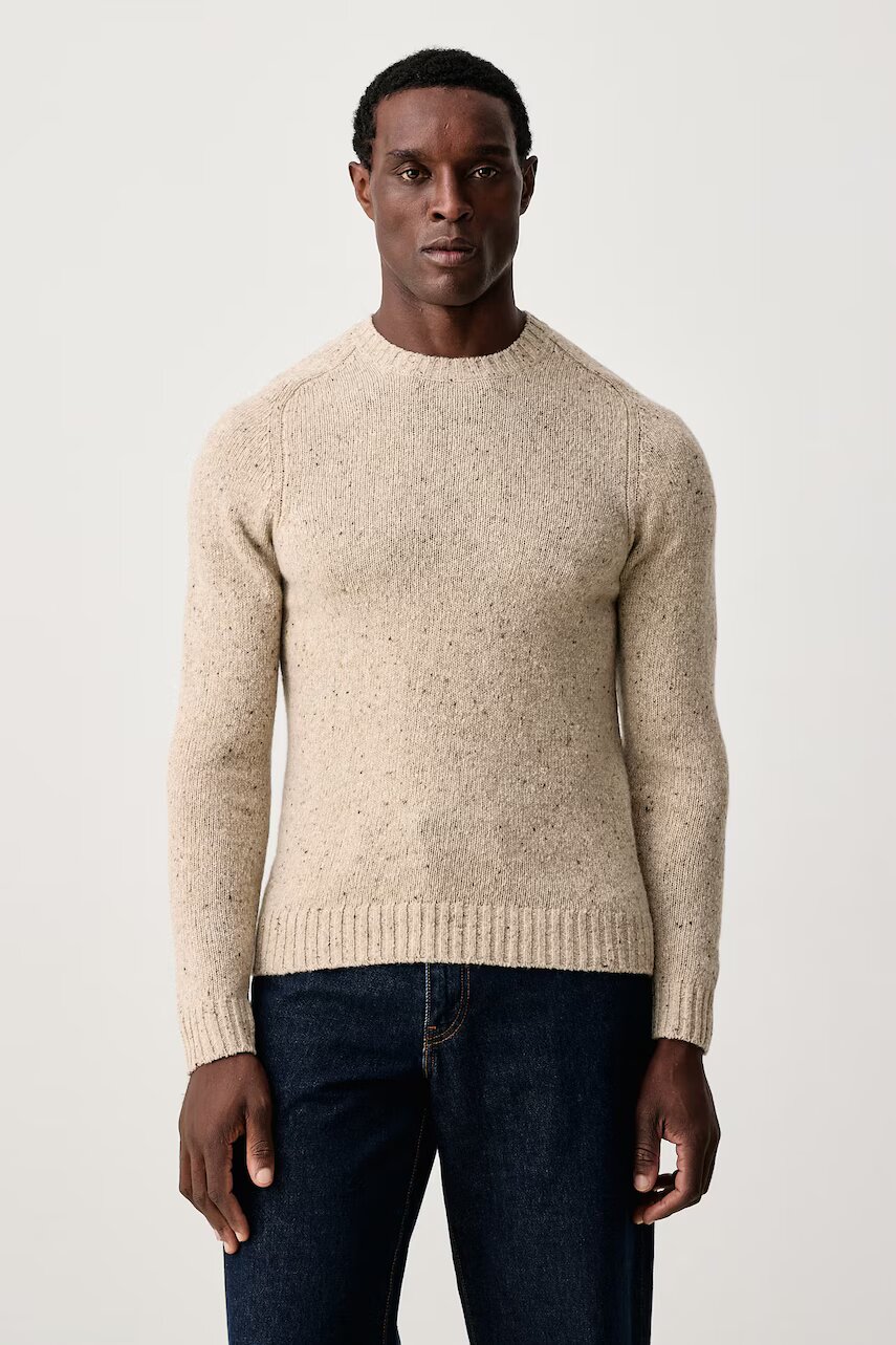 Hackett London pulover pentru bărbați din lână merino