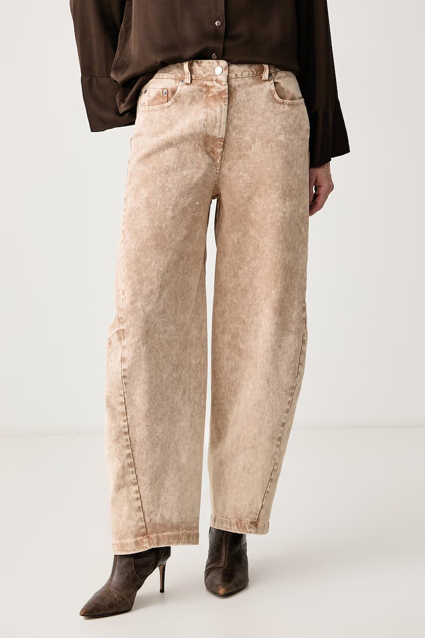 Haveone blugi relaxed fit pentru femei